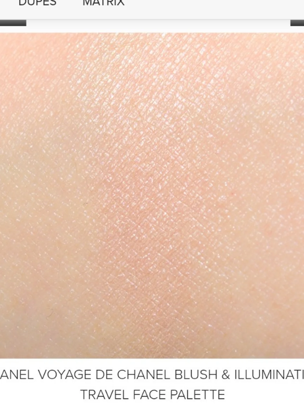 Chanel Blush Palette